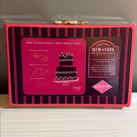 Kate Spade Candy Shop Candy Wrapper Clutch novelty collectible - Picture 7 of 8